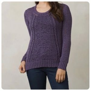 Prana Breathe Sweater - Purple - Size Small
